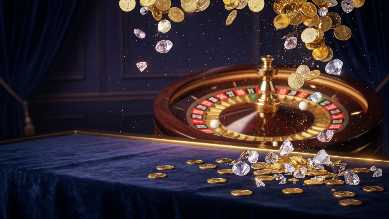 Mega Fortune Casino — roulette, guld och diamanter